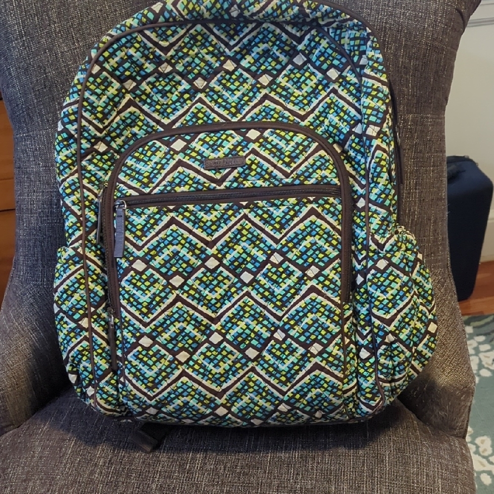 Back To School! Vera Bradley Geometric Patterned … - image 1